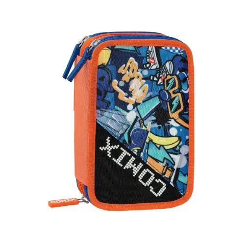 ASTUCCIO 3 ZIP COMIX ULTRA BRIGHT JAM BOY
