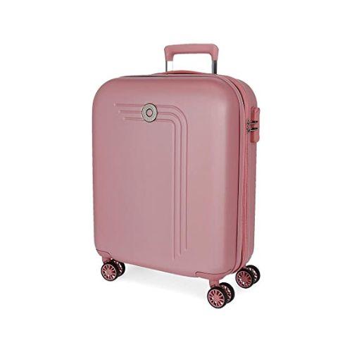 TROLLEY ABS 4 RUOTE MOVOM ROSA 40x55x20cm