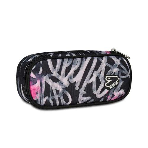 QQB BUSTINA PORTAPENNE ROUND PLUS - DIM PAINT GIRL