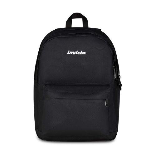QQB ZAINO LAB PLAIN GRS INVICTA - JET BLACK