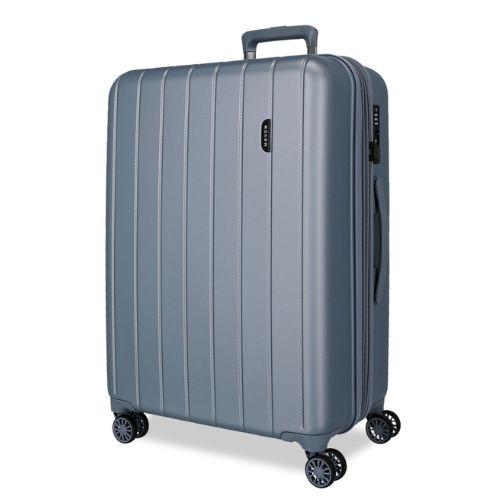 TROLLEY ABS 4 RUOTE MOVOM WOOD SILVER 41x20x55cm