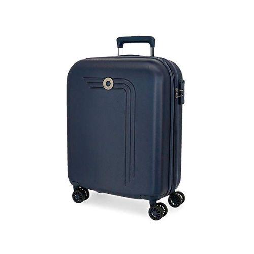 TROLLEY ABS 4 RUOTE MOVOM RIGA BLU NAVY 40x55x20cm