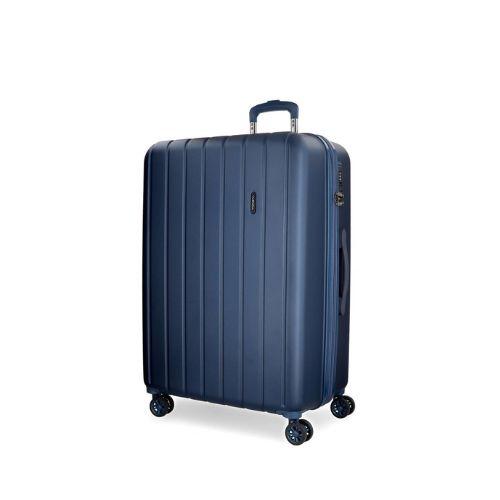 TROLLEY ABS 4 RUOTE MOVOM WOOD BLU NAVY 53,5x32x77,5cm