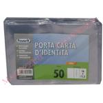 PORTA CARTA IDENTITÀ IN PVC CM. 15,5X11 (50 PZ)