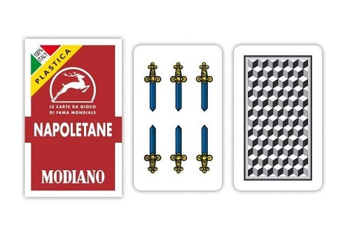 MODIANO CARTE NAPOLETANE 100% PLASTICA