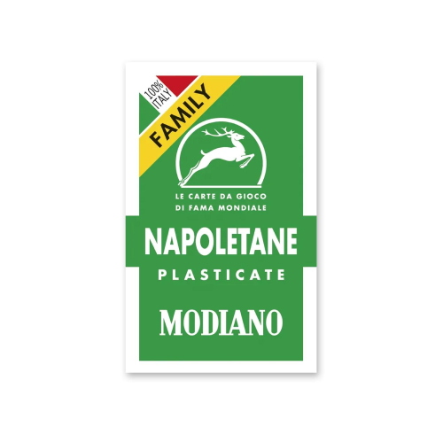 Carte Napoletane Modiano Dorso Verde Family