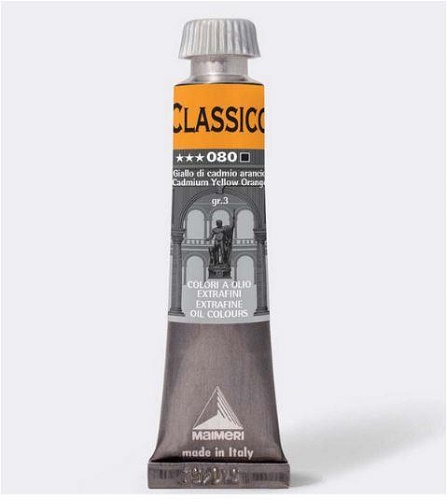 MAIMERI COLORE A OLIO "CLASSICO" IN TUBETTO 20 ml. ARANCIO M0302080