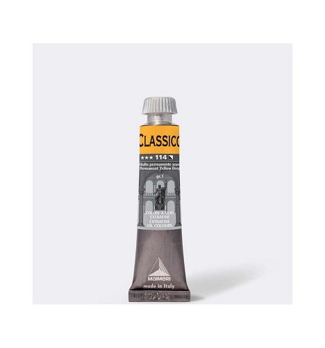 MAIMERI COLORE A OLIO "CLASSICO" IN TUBETTO 20 ml. GIALLO PERMANENTE SCURO M0302114