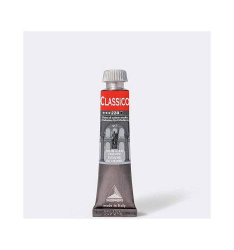 MAIMERI COLORE A OLIO "CLASSICO" IN TUBETTO 20 ml. ROSSO CADMIO MEDIO M0302228