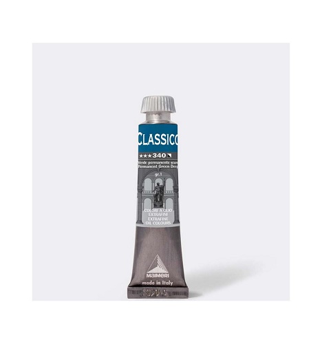 MAIMERI COLORE A OLIO "CLASSICO" IN TUBETTO 20 ml. VERDE PERMANENTE SCURO M0302340