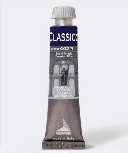 MAIMERI COLORE A OLIO "CLASSICO" IN TUBETTO 20 ml. BLU DI PRUSSIA M0302402