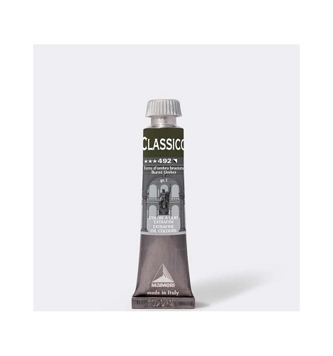 MAIMERI COLORE A OLIO "CLASSICO" IN TUBETTO 20 ml. TERRA D'OMBRA BRUCIATA M0302492