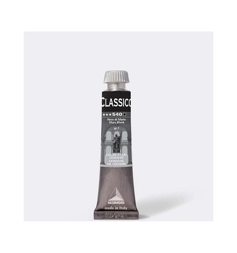 MAIMERI COLORE A OLIO "CLASSICO" IN TUBETTO 20 ml. NERO DI MARTE M0302540