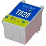 CARTUCCIA EPSON COLORE T020 PER  STYLUS COLOR 880  880I  880T COMPATIBILE