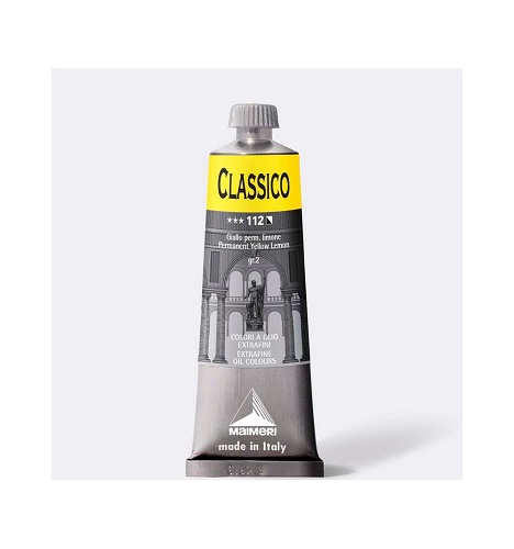 MAIMERI COLORE A OLIO "CLASSICO" IN TUBETTO 60 ml. GIALLO LIMONE M0306112