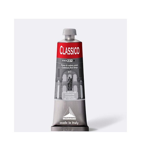 MAIMERI COLORE A OLIO "CLASSICO" IN TUBETTO 60 ml. ROSSO CADMIO M0306232