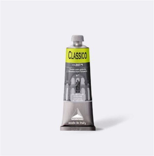 MAIMERI COLORE A OLIO "CLASSICO" IN TUBETTO 60 ml. VERDE GIALLASTRO 287