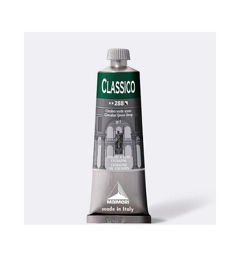 MAIMERI COLORE A OLIO "CLASSICO" IN TUBETTO 60 ml. CINABRO VERDE SCURO M0306288