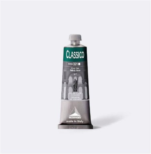 MAIMERI COLORE A OLIO "CLASSICO" IN TUBETTO 60 ml. VERDE FTALO 321