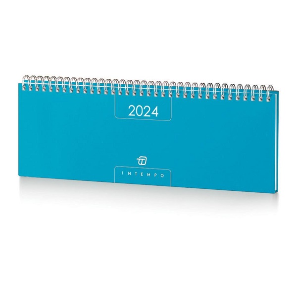 Planning settimanale da Tavolo 2024,Calendario da Scrivania Ufficio,Planning  spiralato da tavolo cm 30x14 ca,Weekly planner per ufficio. (Navy Blue) :  : Cancelleria e prodotti per ufficio