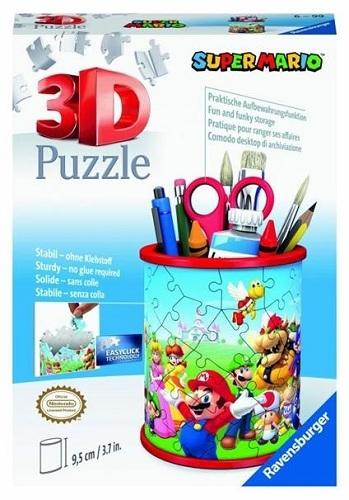 PUZZLE 3D PORTAPENNE SUPER MARIO 54 PZ