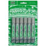 6 TUBI GLITTER COLL 10,5 ML COL. ARGENTO