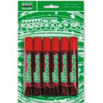 6 TUBI GLITTER COLL 10,5 ML COL. ROSSO