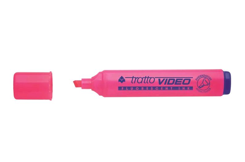 EVIDENZIATORE TRATTO VIDEO FUCSIA