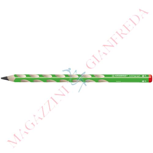 MATITA PER DESTRORSI STABILO EASYGRAPH 322/HB FUSTO COL. VERDE