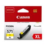 CARTUCCIA CANON GIALLO  CLI-571Y XL (336 COPIE)   ORIGINALE