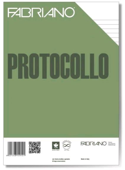 RISMA PROTOCOLLO FABRIANO RIGATO 1R (200FG)