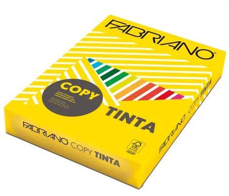 RISMA DI CARTA COPYTINTA GIALLO A4 FABRIANO 160 GR. 250 FOGLI 