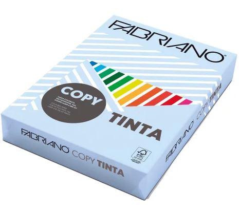 Risma Carta Copytinta A4 Fabriano 160 g – 250 Fogli Celeste per Stampa e Progetti Creativi