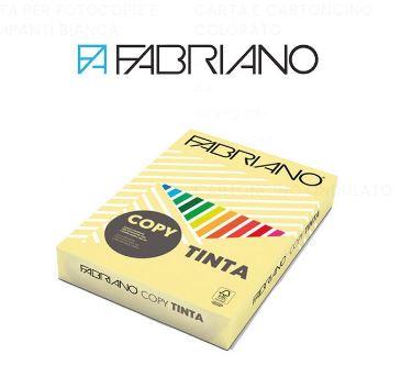 RISMA DI CARTA COPYTINTA A4 160 GR. FABRIANO 250 FOGLI BANANA 