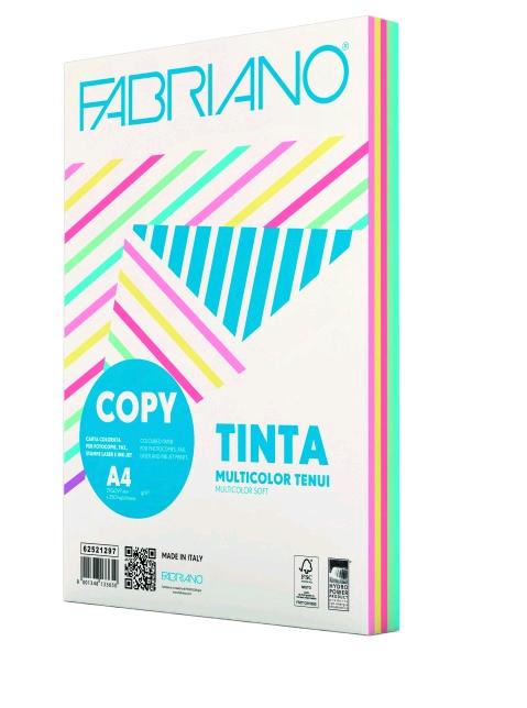 FABRIANO MULTICOLOR A3 COLORI TENUI 80GR (250FG)