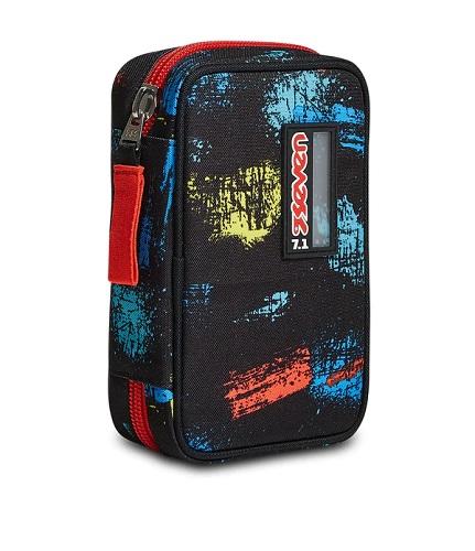 SEVEN QQB ASTUCCIO 3 ZIP SPEED CASE SCRATCHY BOY