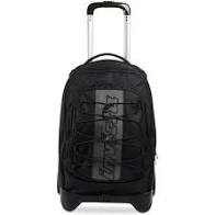 ZAINO TROLLEY 2 RUOTE NEW PLUG MESH INVICTA LOGO