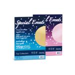 FAVINI A57H124 BUSTA IN CARTA  PERLATA CM. 11X22  120 GR. (10 FG) ARGENTO