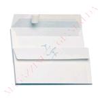 BUSTE PER CORRISPONDENZA 90 GR. CM. 11X23 BIANCHE CON STRIP SENZA FINESTRA (500 PZ)