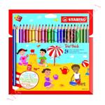 COLORI A PASTELLO STABILO TRIO MAXI (18 PZ) CON TEMPERINO