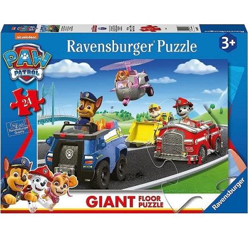 PUZZLE 24 PZ DA PAVIMENTO "PAW PATROL"