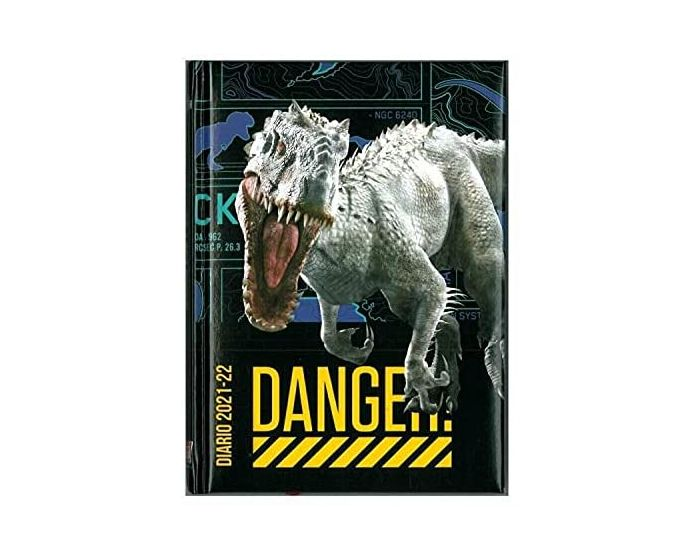 DIARIO IMBOTTITO DATATO JURASSIC WORLD CM 14,2X19,3