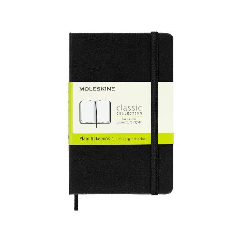 Moleskine Notebook Pocket – Quaderno Tascabile a Pagine Bianche, Copertina Rigida Nera - CM 9X14