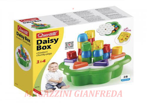 CHIODONI CON SECCHIELLO A FORMA DI FIORE QUERCETTI DAISY BOX (28 PZ)