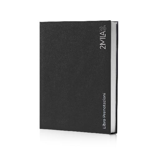 Agenda Intempo Giornaliera 2026 – Prenotazioni Ristoranti, Blocco Fisso 21x29,7 cm, Nera