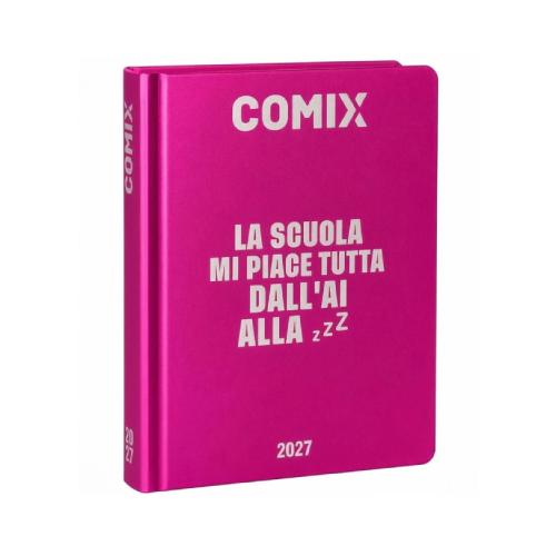Agenda Comix 16 Mesi STD Fuxia 2026/2027