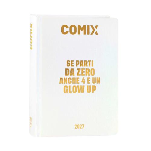 Agenda Comix 16 Mesi STD Holo White 2026/2027