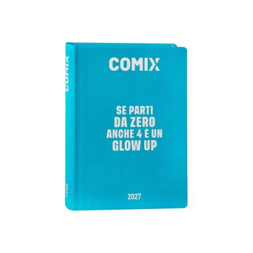 Agenda Comix 16 Mesi Mini Azzurro 2026/2027