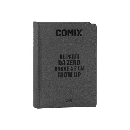 Agenda Comix 16 Mesi Mini Charcoal 2026/2027