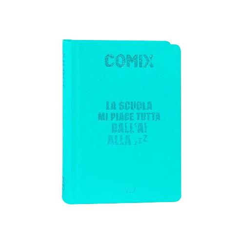 Agenda Comix 16 Mesi Mini Turchese 2026/2027